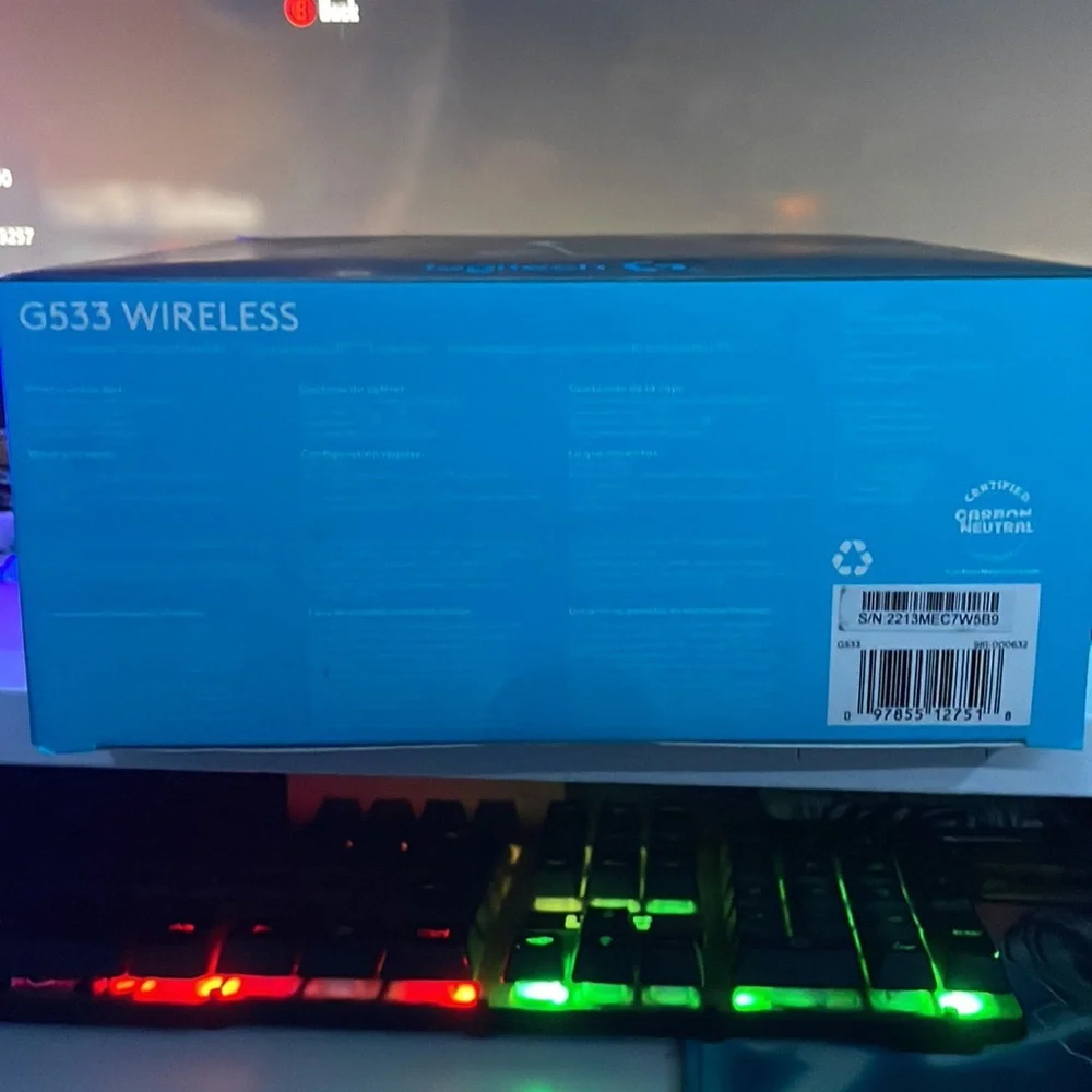 G533 wireless gaming headset